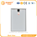 Stock bonne qualité personnalisé taille 100 w panneau solaire mono